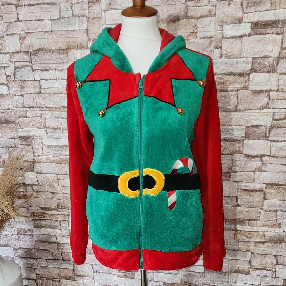 Esmara Festive Elf Full Zip Christmas  Jacket